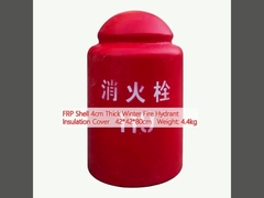 FRP Shell 4cm Thick Winter Fire Hydrant Insulation Cover   42*42*80cm   Weight: 4.4kg