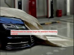 6*8automobile fire blanket large fire retardant thickening material