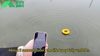 Car-mounted life buoy, heavy-duty rescue buoy, throw-and-release life buoy