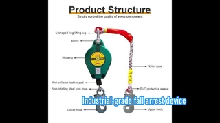 Industrial-grade fall arrest device, ensuring safety for high-altitude work operations