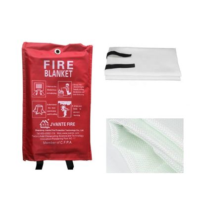 Glass Fiber Fire Blanket Extinguisher Heat Resistant Temperature 550-700℃