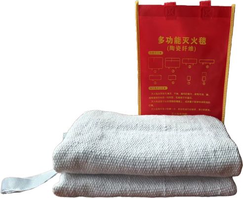 Ceramic Fiber Fire Blanket No Blanket Width Essential For Emergency Fire Situations