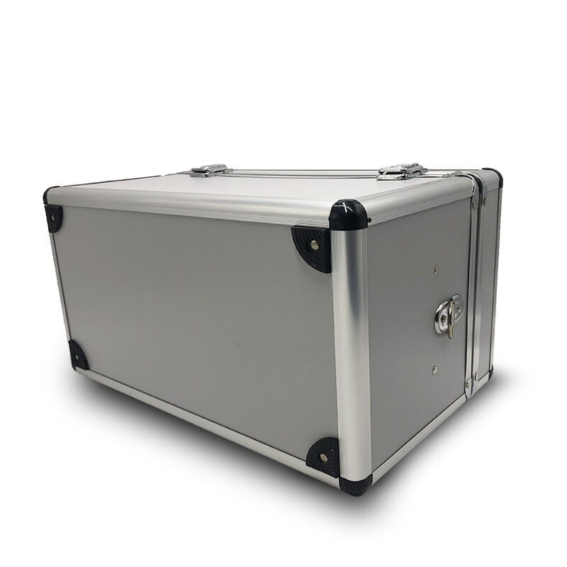 Premium Aluminum First Aid Kit with Shoulder Strap Water Resistant Dual-Layer Emergency Medical Case for Home Office Outdoor Travel 35x18x22cm