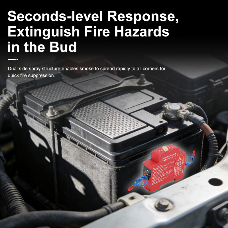 DIN Rail Mounted Aerosol Fire Extinguisher Automatic Fire Suppression System for Electrical Cabinets Small Aerosol Generator 10g 20g 30g Wholesale