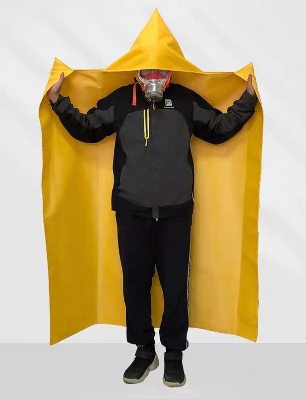 Silicone Coated Fire Resistant Cloak, High Temperature Resistant ...
