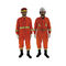 Flame Retardant Fabric Fire Fighting Suits 97 Type Firefighting Clothing