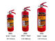 Carbon Steel Car Fire Extinguisher 2kg 3kg 6kg ABC Dry  Powder Fire Extinguisher
