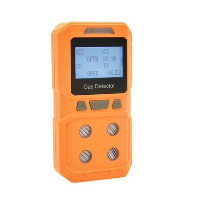 Oxygen, combustible, hydrogen sulfide, carbon monoxide four-in-one gas detector