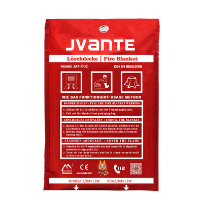 0.5mm Glass Fibre Fire Evacuation Blanket BS EN 1869-1997