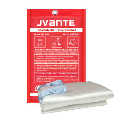 High Temperature Resistance Car Fire Blanket Fire Shelter Blanket 1.2m*1.2m 1.8m*1.8m