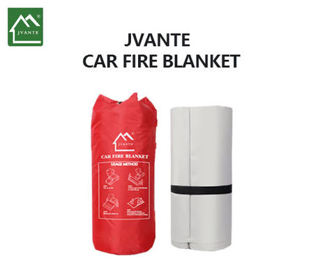600g/M2 High Silica Glass Fiber Fireproof Blanket Safety Protection For Car