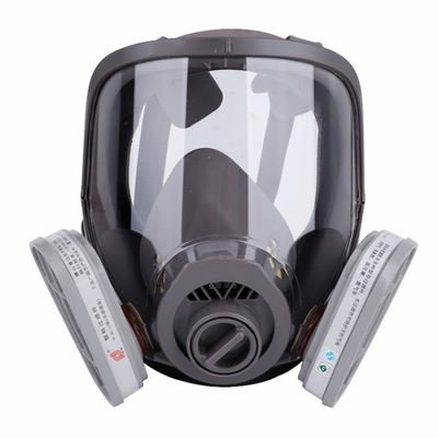 Full Face Respirator Gas Mask With Double Filters